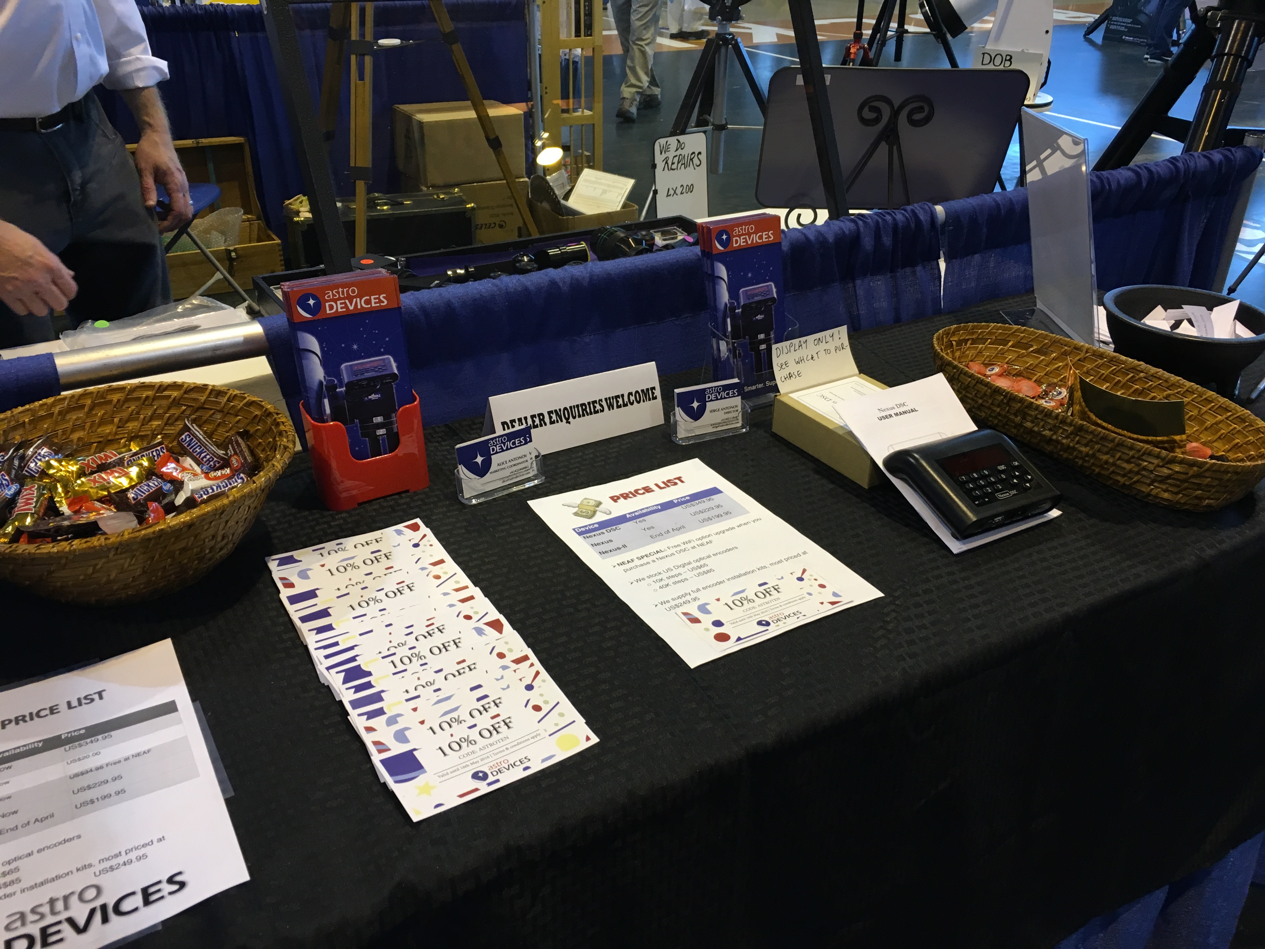 Astro Devices at NEAF 2016