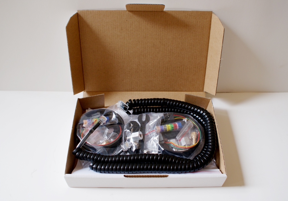 Explore Scientific Twilight-I Encoder Kit opened box from the front
