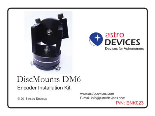 DiscMounts DM6 Encoder Kit label
