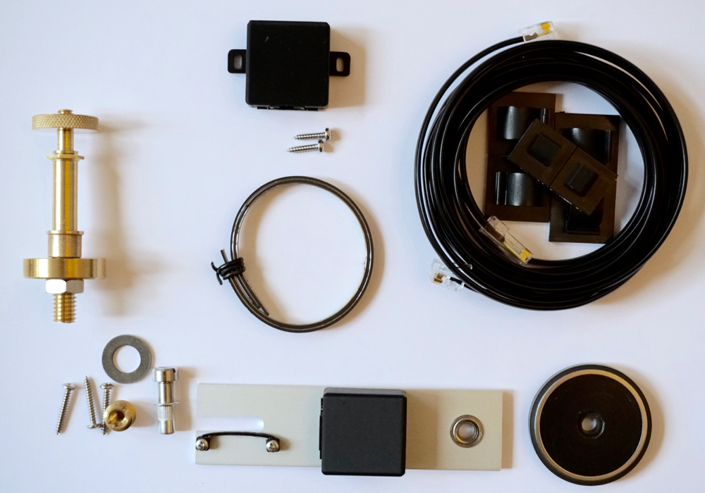 Meade Lightbridge Dobsonian Encoder Kit disassembled top view
