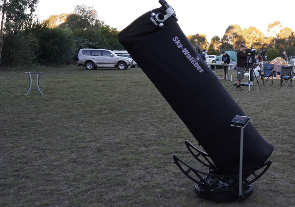 StarGate 18" & 20" Encoder Kit installed on telescope