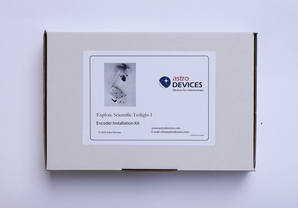 Explore Scientific Twilight I Encoder Kit box label