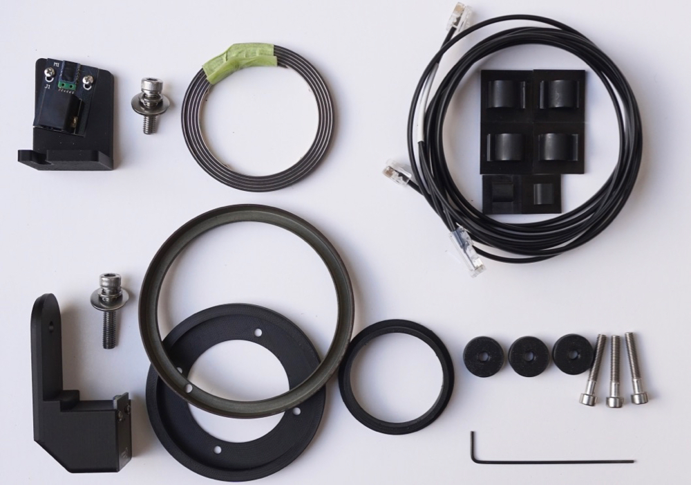 StarGate 18" & 20" Encoder Kit disassembled top view