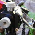Nexus DSC shelf for Stellarvue M2C closeup side view without DSC on it