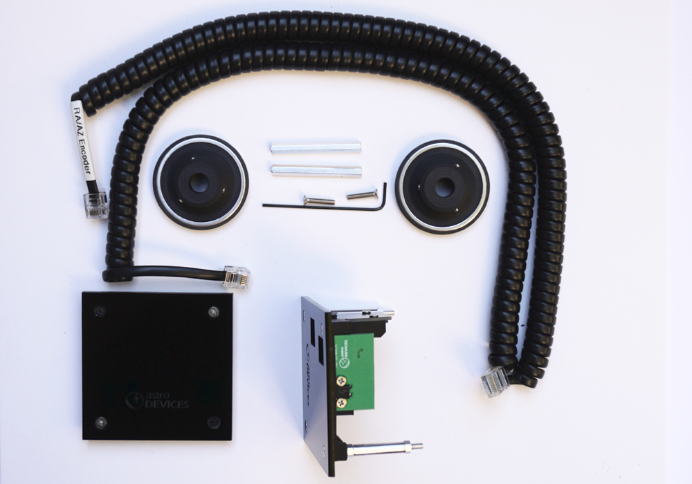 Stellarvue M2C/M2 Encoder Kit disassembled top view