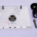 Generic shelf for Nexus DSC & Nexus DSC Pro, disassembled and set on a white backdrop