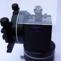Nexus DSC shelf for DiscMounts DM6, front view on a white backdrop without a DSC on it