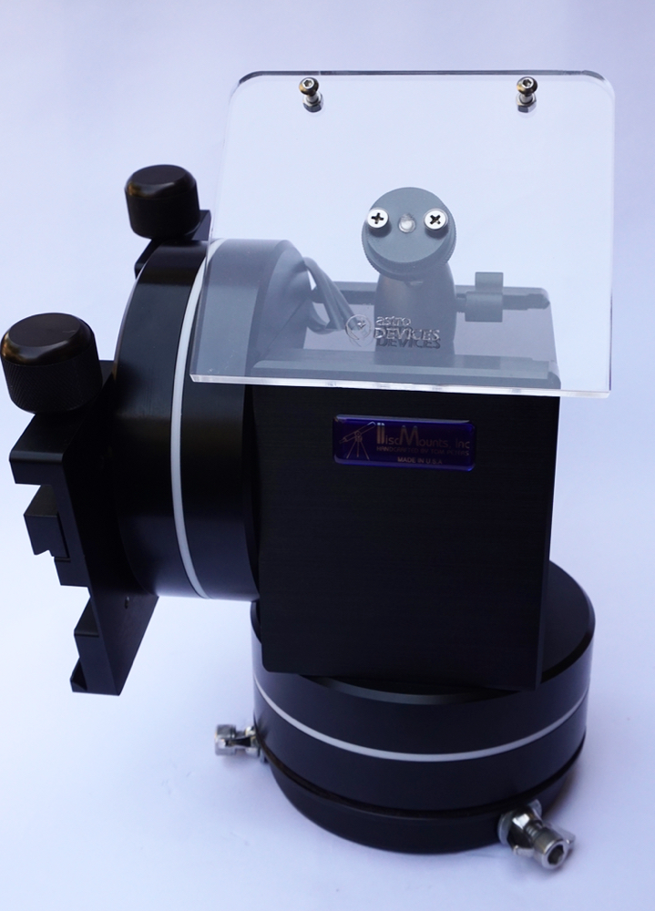 Nexus DSC shelf for DiscMounts DM6, front view on a white backdrop without a DSC on it