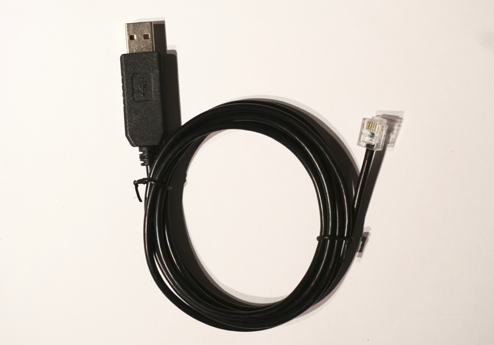 Nexus DSC & Nexus-II USB Serial Cable top view