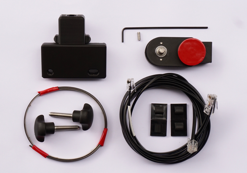 Explore Scientific Truss Dobsonian Encoder Kit disassembled top view