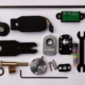 GSO Orion Dobsonian Encoder Kit disassembled top view