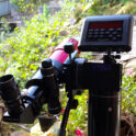 Nexus DSC shelf for DiscMounts DM4, shown mounted on a DM4 with a DSC on it