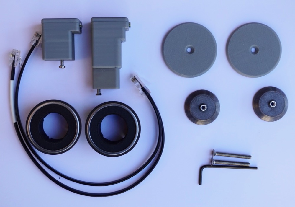 AYO VAMO Traveler Encoder Kit disassembled view, current model