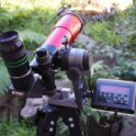 Nexus DSC shelf for VAMO Traveler DM6 mount with DSC on it