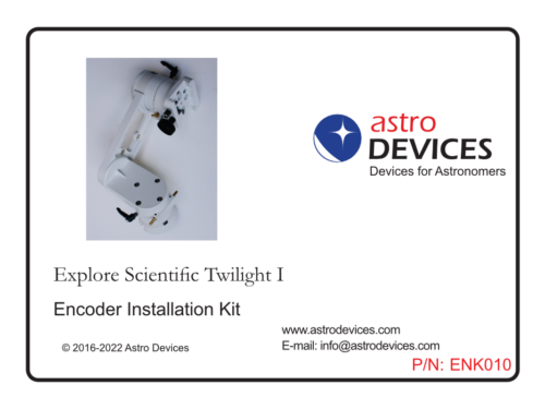 Explore Scientific Twilight I Encoder Kit box label