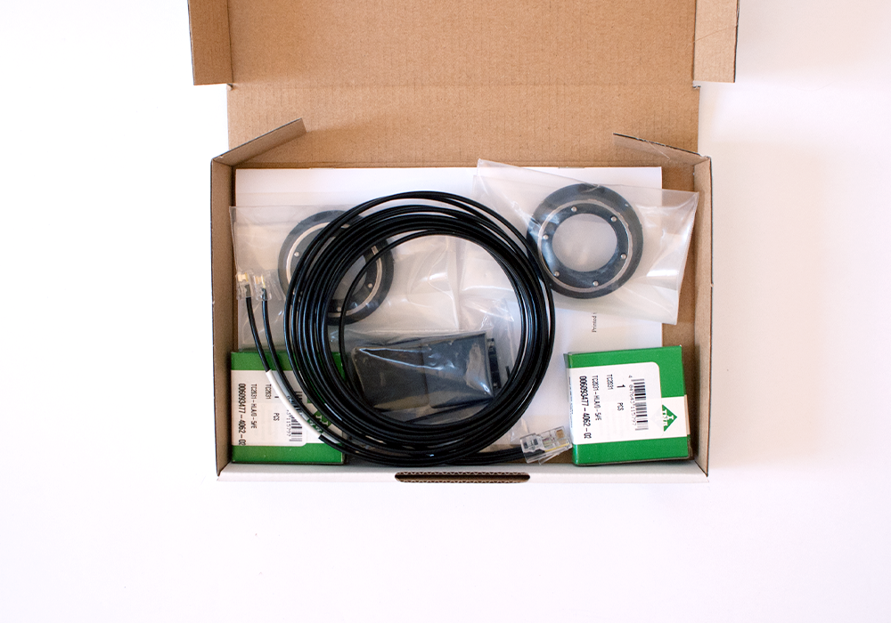 Losmandy GM8/GM11 Encoder Kit opened box top view