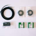Losmandy GM8/GM11 Encoder Kit disassembled top view