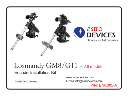 Losmandy GM8/GM11 Encoder Kit box label