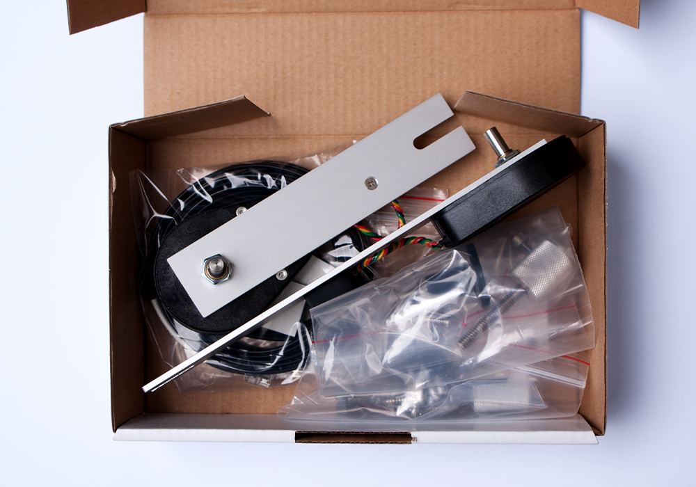 Meade Starfinder Dobsonian Encoder Kit opened box top view