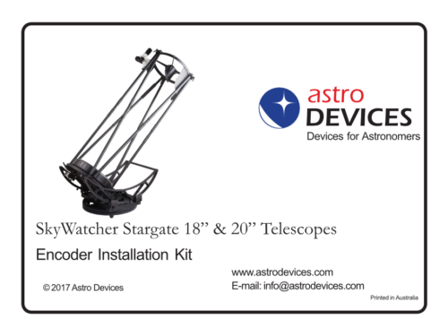 StarGate 18" & 20" Encoder Kit box label