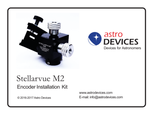 Stellarvue M2C/M2 Encoder Kit box label