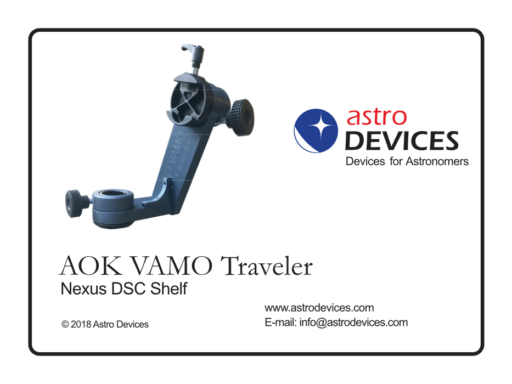 AYO VAMO Traveler Shelf box label