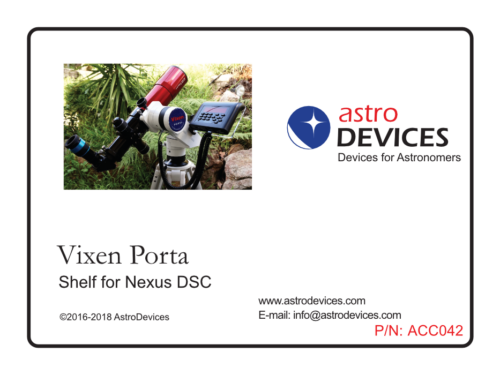 Nexus DSC shelf for Vixen Porta mount
