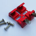 Dovetail clamp for Nexus eFinder with screws angled top view