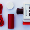 Nexus eFinder white version disassembled top view
